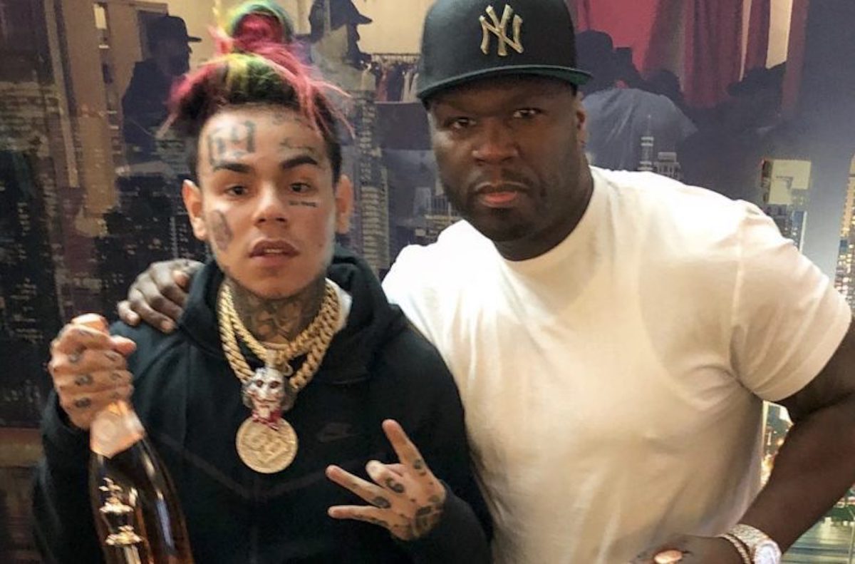 50 Cent Leap Out Vicious Drag Out On Tekashi 6ix9ine Over Snitching