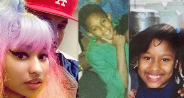 Nicki Minaj Took Childhood Photos Of Herself and Husband Kenneth Petty Online