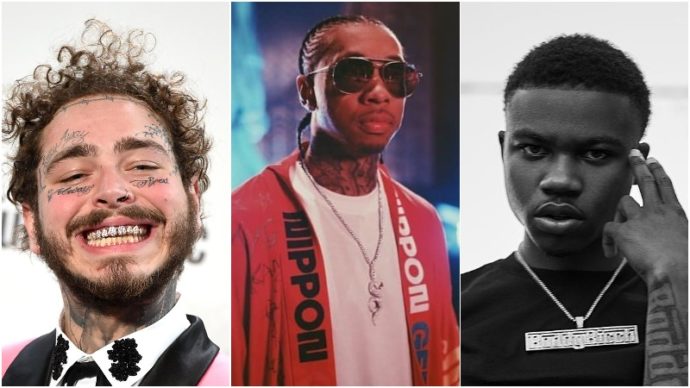 Post Malone “Wow” Ft. Tyga & Roddy Ricch