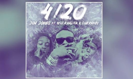 New Music: Jim Jones Shares – ‘4/20’ (Feat. Wiz Khalifa & Currensy)