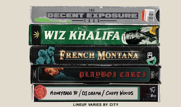 Wiz Khalifa Announces ‘Decent Exposure’ Tour With French Montana, Playboi Carti & More