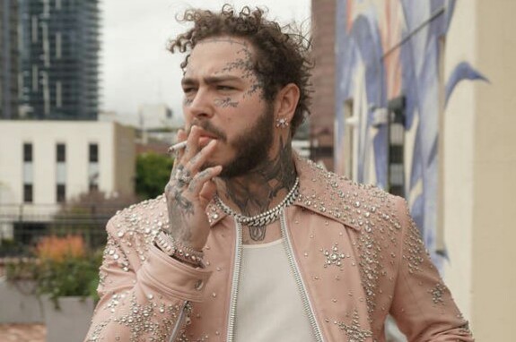 Post Malone Twelve Carat Toothache is Down for No. 1