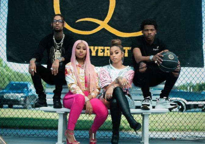 Layton Greene, Lil Baby, Yung Miami, and PnB Rock Shot “Leave Em Alone” Video