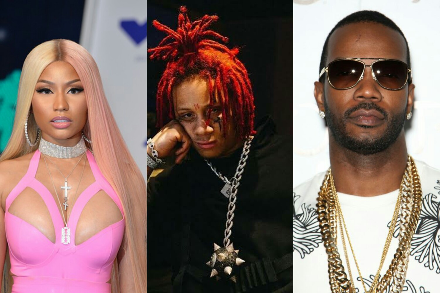 Nicki Minaj and Trippie Redd with Juicy J Condemns Drug