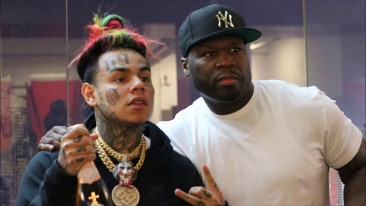 50 Cent Talks About Tekashi 6ix9ine Unstoppable Success After Prison