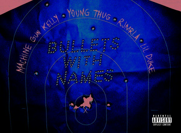 Young Thug, Lil Dirk and Rjmrla Assists MGK Shares "Bullets With Names" - Listen