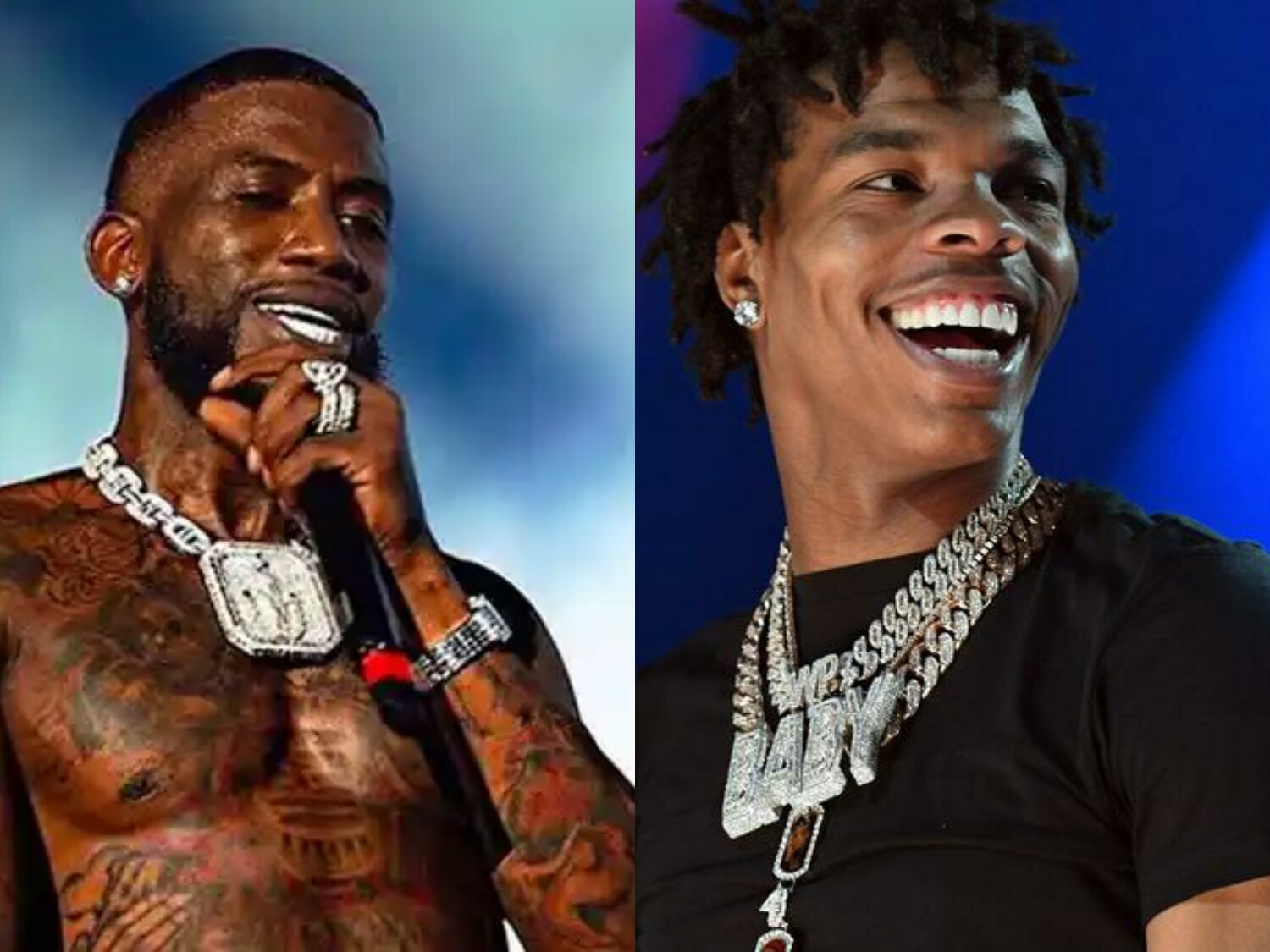 Gucci Mane Gifts Lil Baby New Chain For My Turn Album