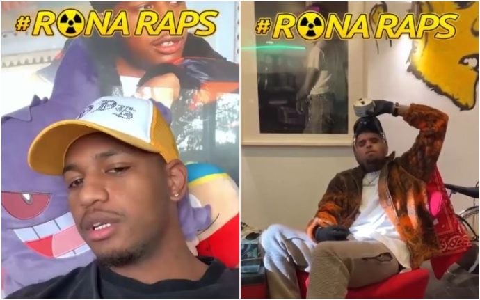 Chris Brown Shares New Freestyle "Rona Rap" with Guapdad 4000 - Listen