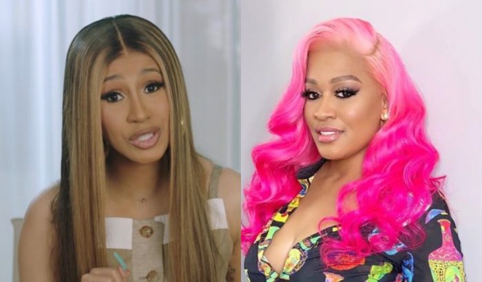 Cardi B Exchanges Best Shots with Rah Ali, Nicki Minaj Closet