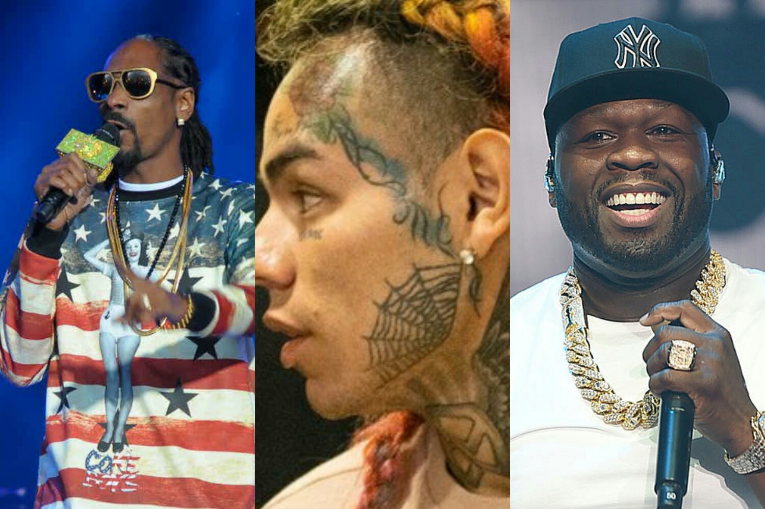 Snoop Dogg, 50 Cent and Meek Mill Faces Tekashi 6ix9ine After Prison Response