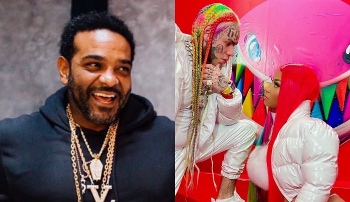 Jim Jones Calls Nicki Minaj A Clown For Cozying Up With Tekashi 6ix9ine