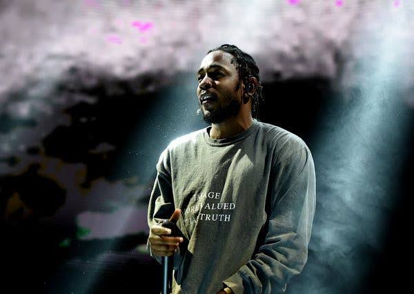 Kendrick Lamar Joins Members Of Compton In Protest