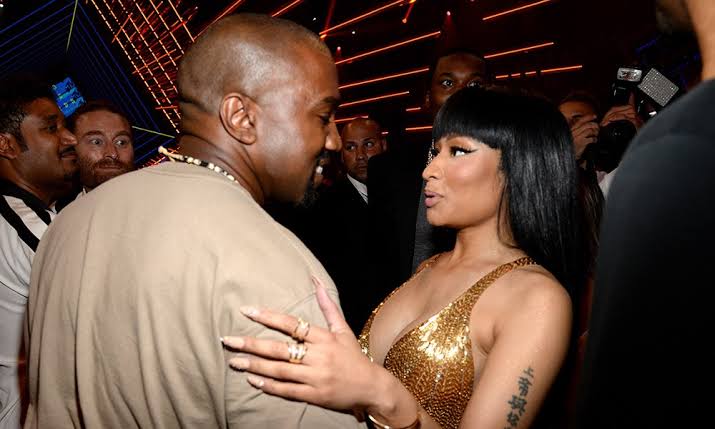 Nicki Minaj and Kanye West photos