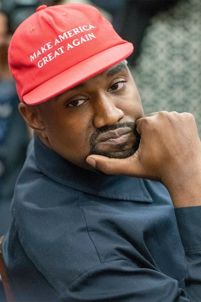 Kanye West Make America great again cap