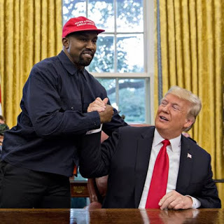 Kanye west and Donald Trump