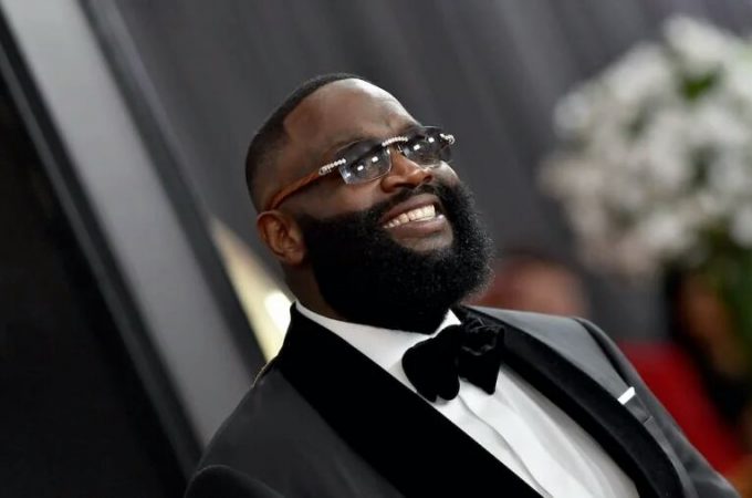 Rick Ross Gets New Look With New 10K White Teeth For Free