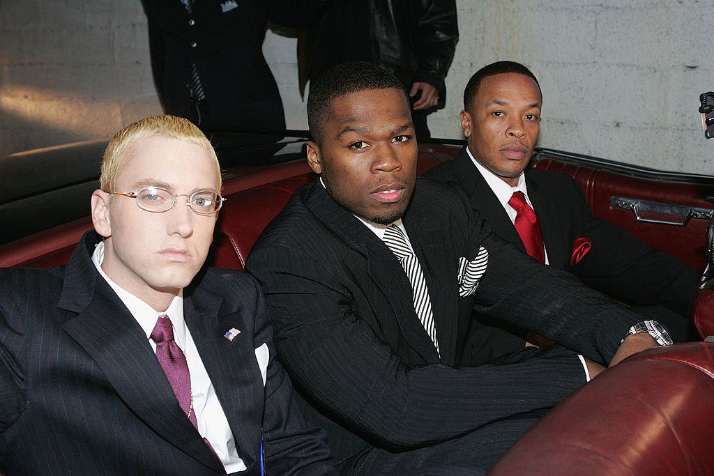 50 Cent Eminem and Dr Dre