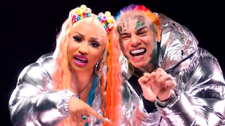 Nicki Minaj and Tekashi 6ix9ine Celebrates Trollz Milestone