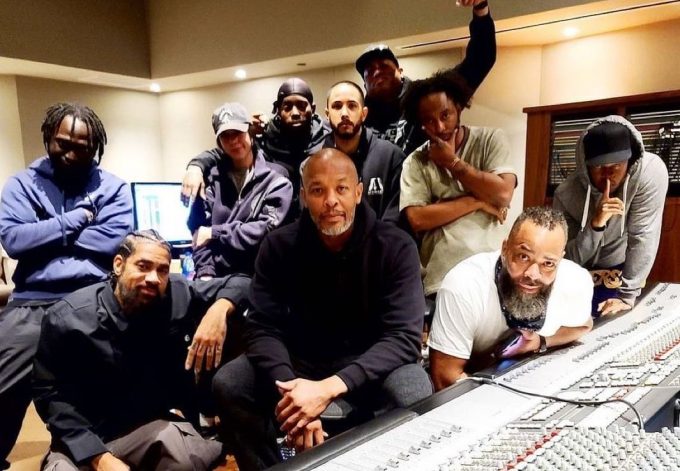 Dr Dre and friends in studio 2021 songs