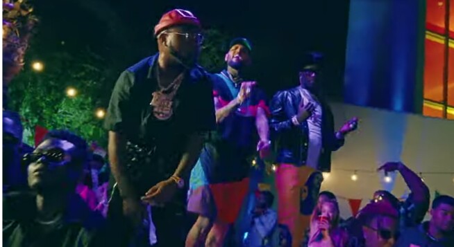 Chris Brown and Young Thug Joins Davido On Amahiphop NPMVC July Videos