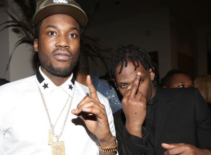 Meek Mill & Travis Scott Reportedly Get Into Altercation: Watch