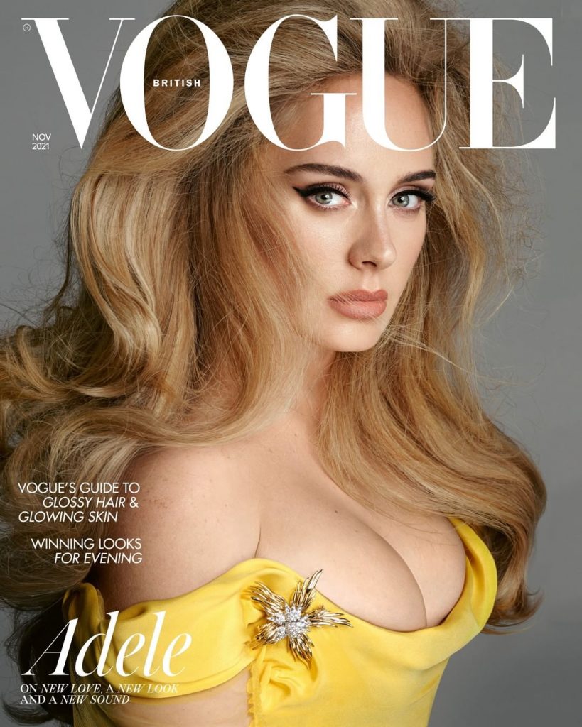 Adele 2021 Vogue photo