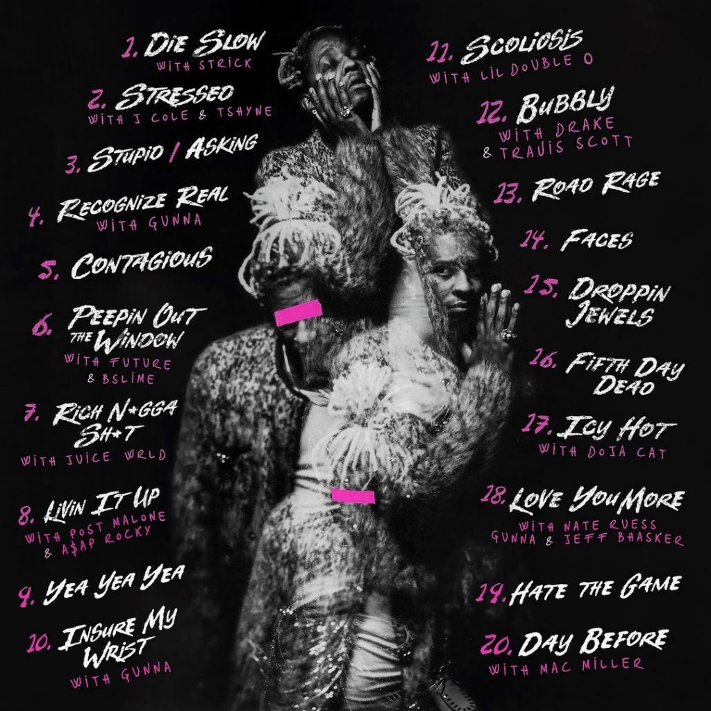 Young Thug PUNK tracklist