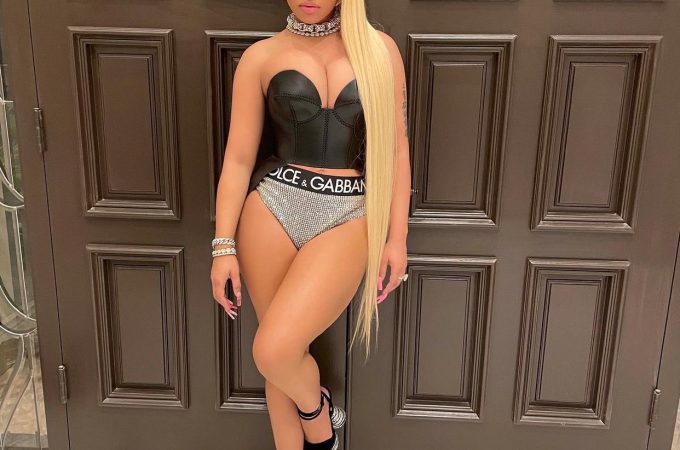Nicki Minaj continues to tease new Collab as she shares photos from Papa Bears first birthday