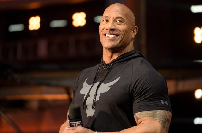 Dwayne Johnson (the rock) makes his first Rap Debut