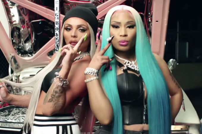 Nicki Minaj drops new Collab with little mix’s jesy Nelson “BOYZ”