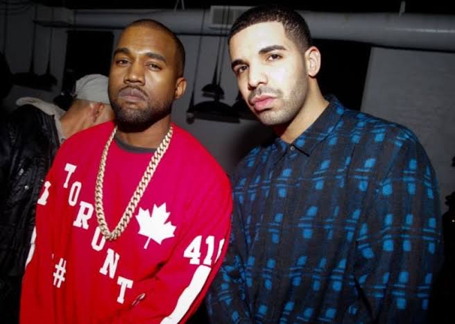 Drake and Kanye 