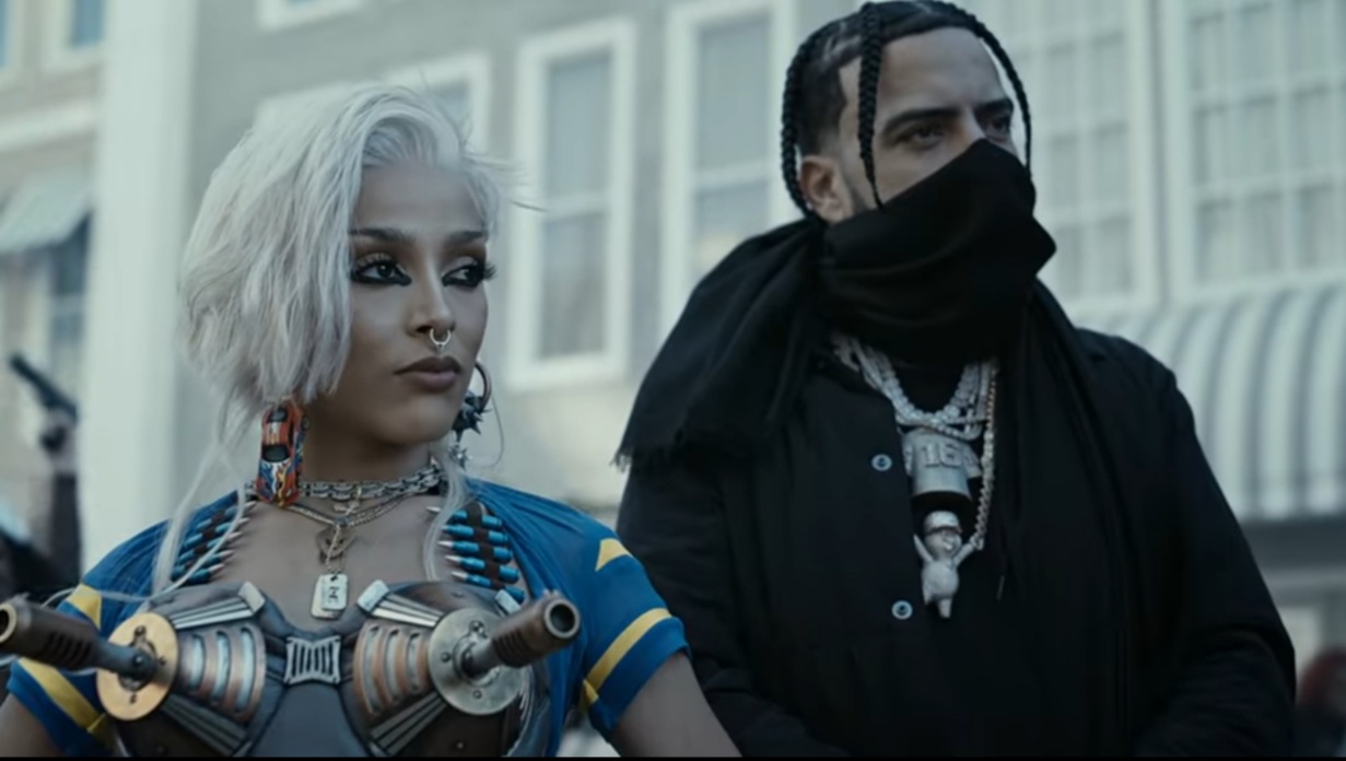 Watch Amazing Video ”Handstand” French Montana, Doja Cat and Saweetie