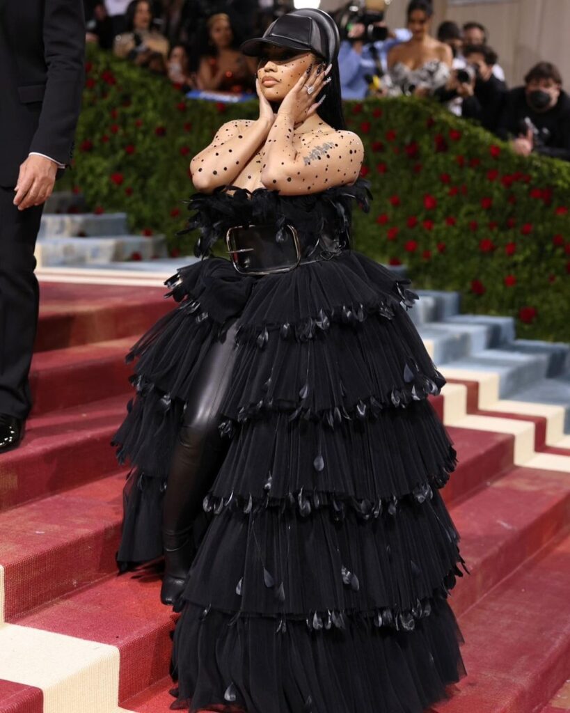 Nicki Minan Met Gala fashion 