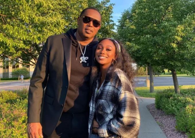 Master p and daughter photo