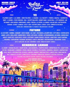 Kanye West, Future Kendrick Lamar Rolling loud 2022
