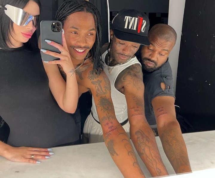 Kanye West, Lil Uzi Vert & Steve Lacy Gets Matching Tattoos