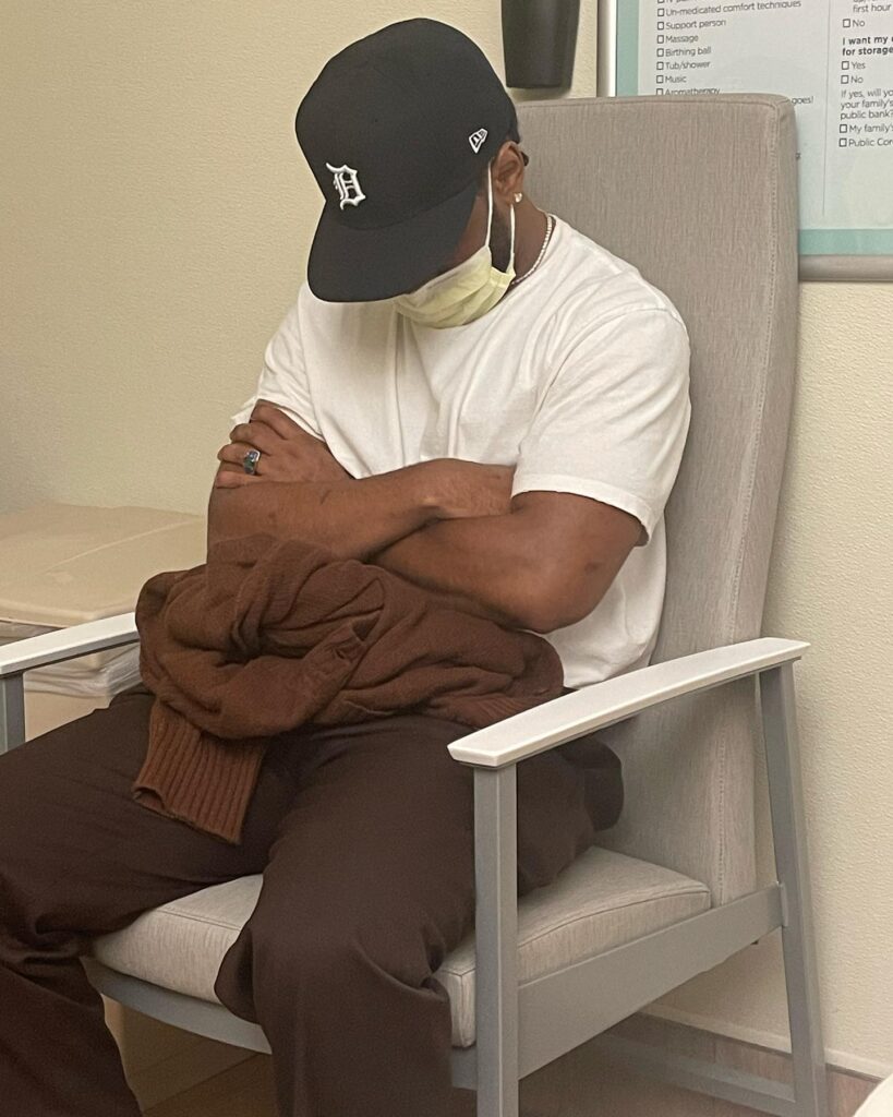 Big Sean in hospital waiting for safe delivery 