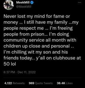 Meek Mill response to Kanye West