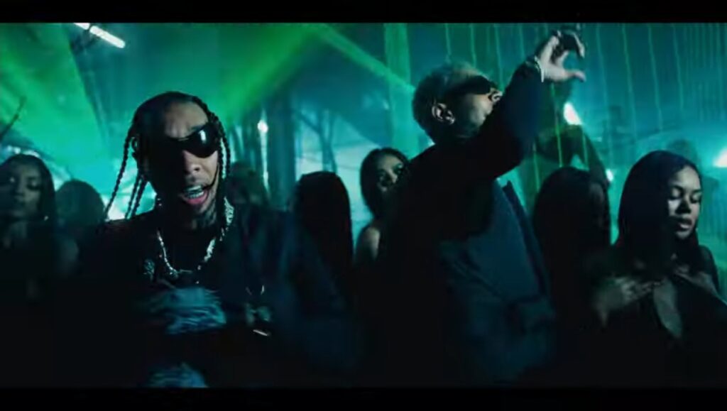 Chris Brown and Tyga Nasty Music video photo