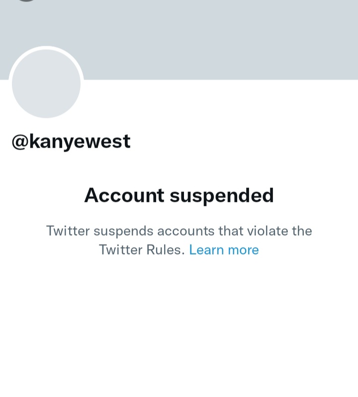 Kanye west hates twitter since his account got suspended 