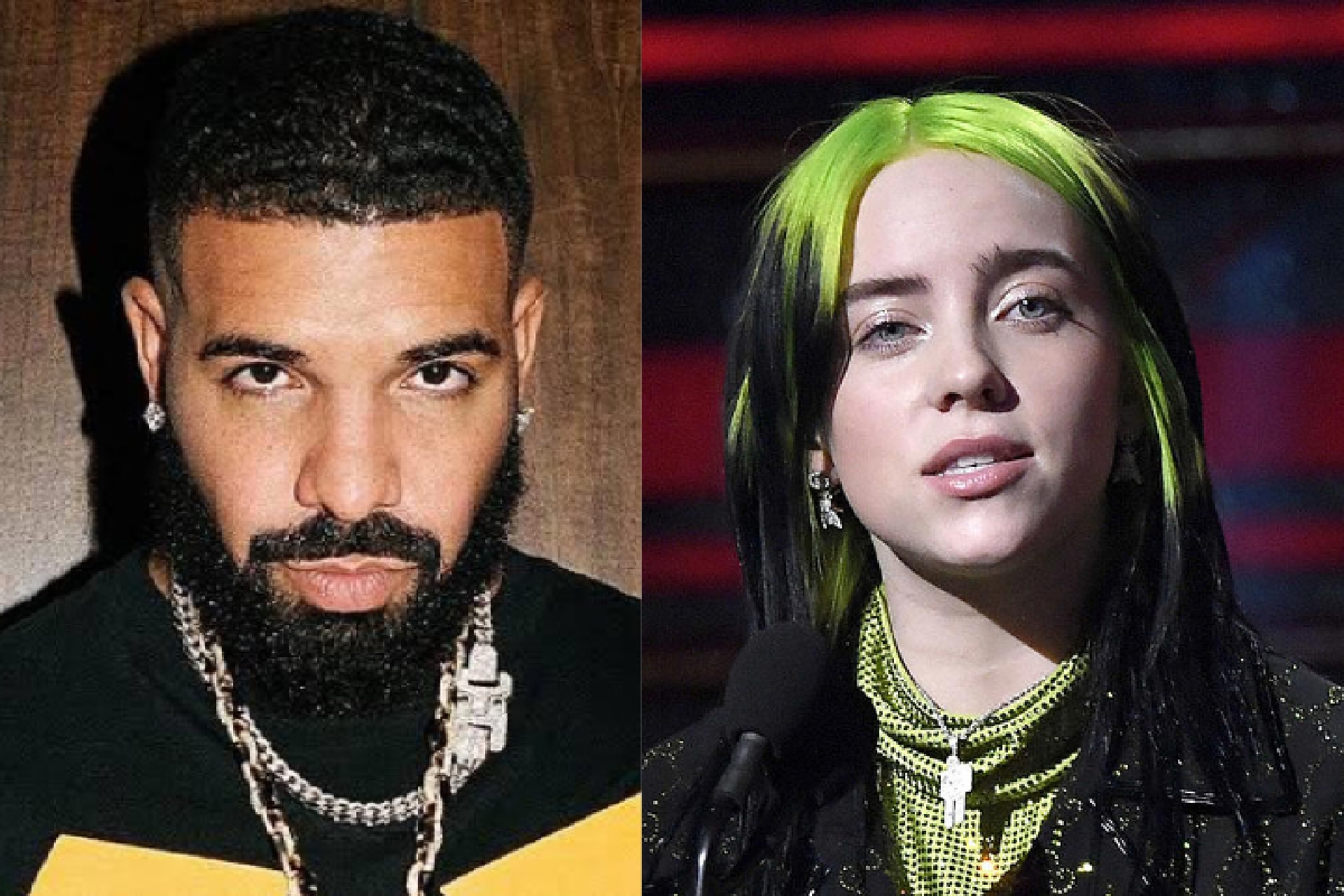 Drake and Billie Eilish Blind Faith