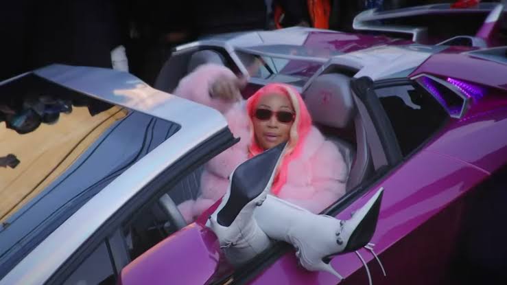 Nicki Minaj Reveals Her Favourite Car with Pink