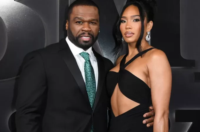 50 Cent Girlfriend Cuban Link Flaunts New Ring