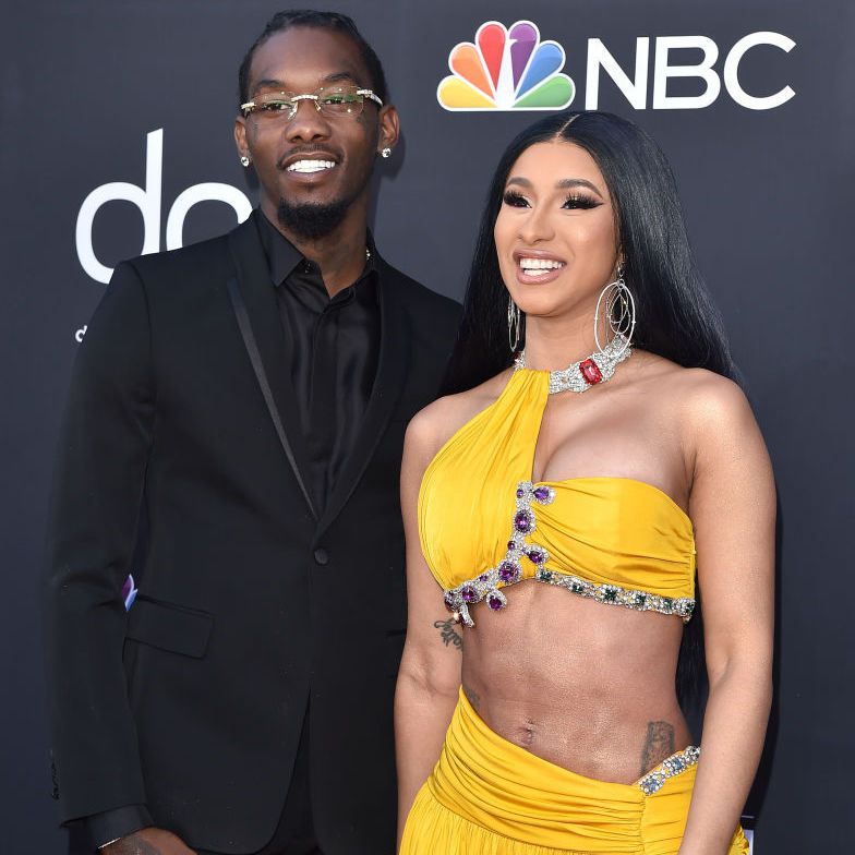 Offset and Cardi B At The Red Carpet