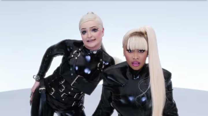 Watch Kim Petras & Nicki Minaj’s ‘Alone’ Video