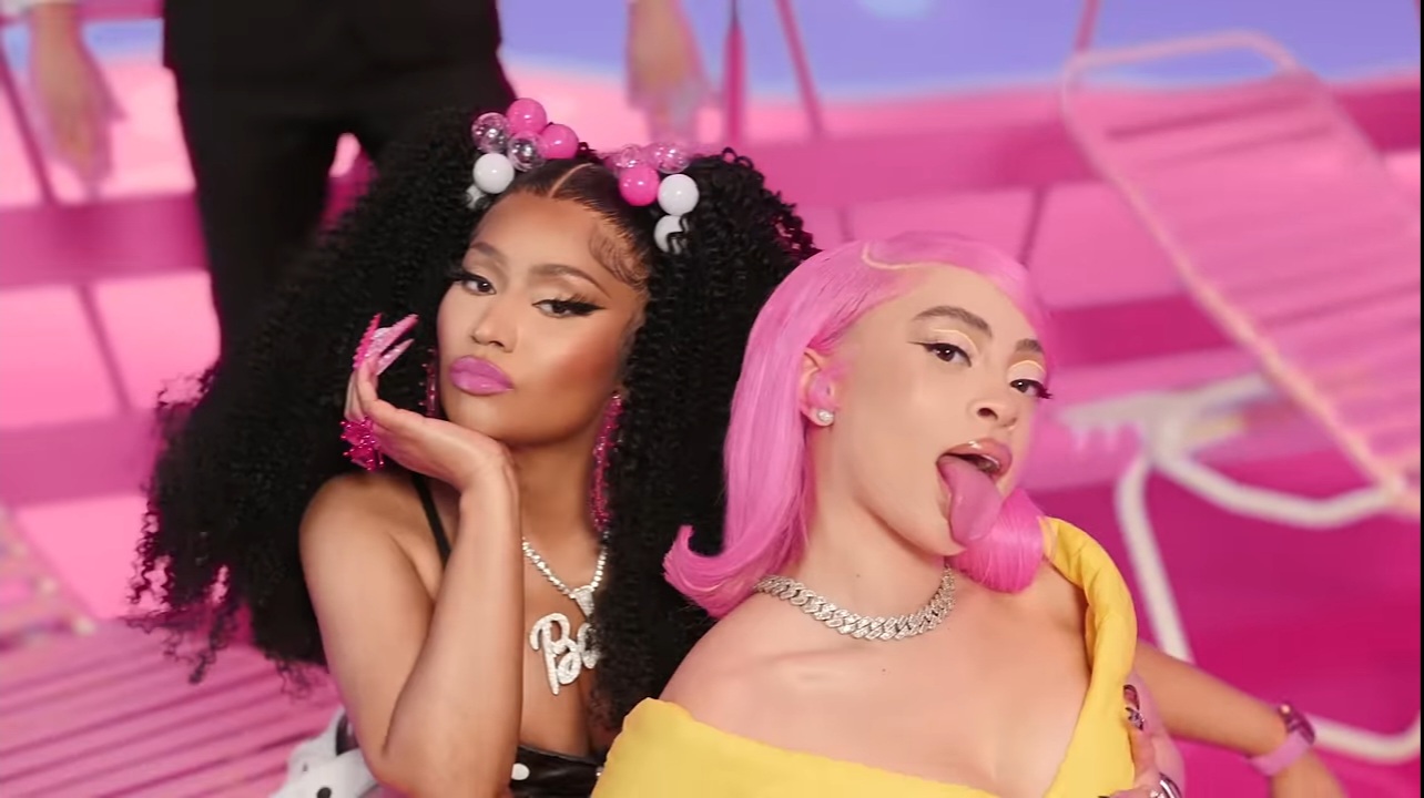 Nicki Minaj & Ice Spice ‘Again’ on a New Song Video “Barbie World” Watch