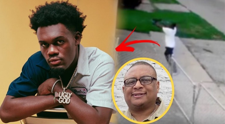 Ugly God is accused of killing his bestfriend's Dad Delavallade