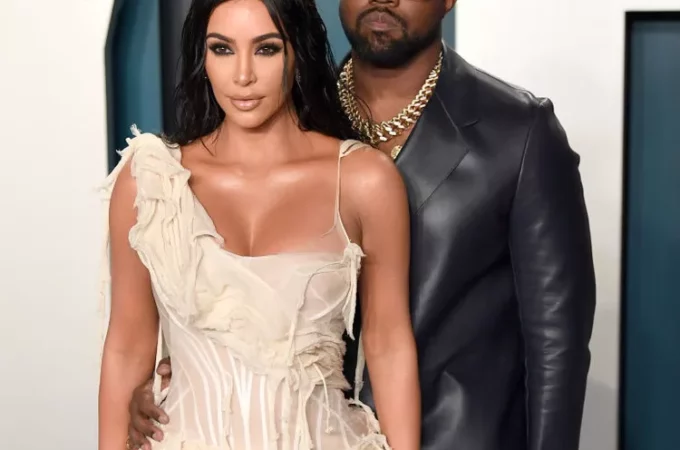 Kim Kardashian Kanye West North