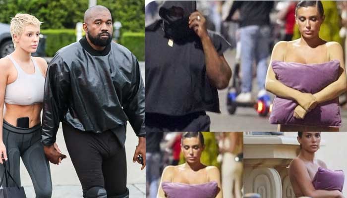 Kanye West and Bianca Censori photo in Italy 