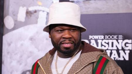 50 Cent white Cap